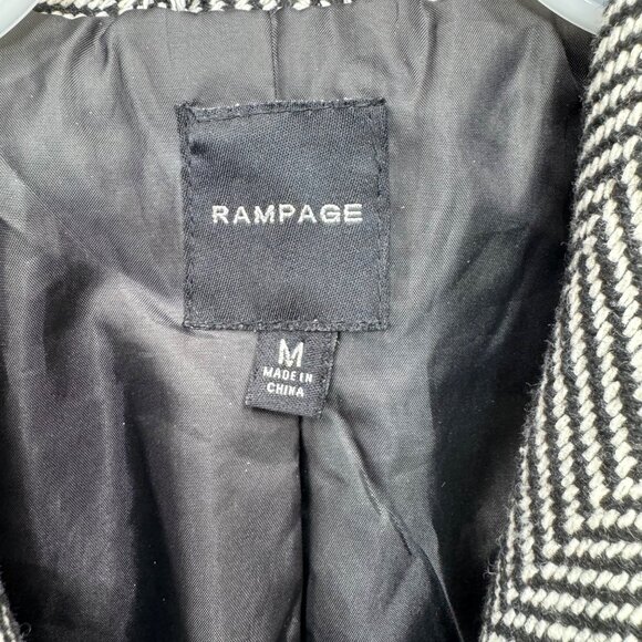 Rampage Womens Herringbone Peacoat Jacket M - Picture 2 of 10